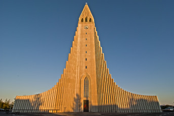 Картинка reykjavik iceland города рейкьявик исландия hallgrims church hallgrimskirkja