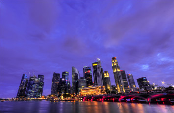 Картинка города сингапур океан