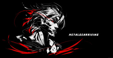 Картинка видео+игры metal+gear+rising +revengeance art fan cyborg ninja katana jack the ripper raiden