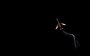 Картинка рисованные минимализм креатив огонь черный фон спичка дым самолет