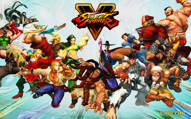 Обои картинки фото видео игры, street fighter v, street, fighter, v