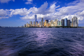 обоя new york city, города, нью-йорк , сша, простор