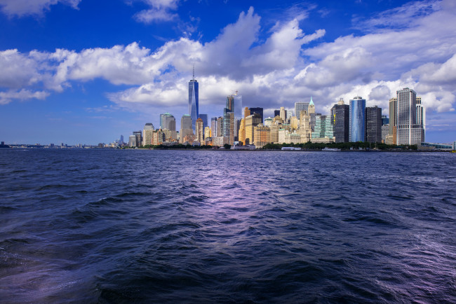 Обои картинки фото new york city, города, нью-йорк , сша, простор
