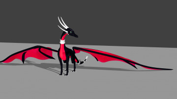 Картинка рисованные животные сказочные мифические дракон