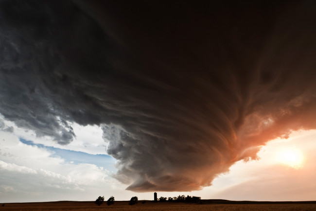 Обои картинки фото торнадо, природа, стихия, облака