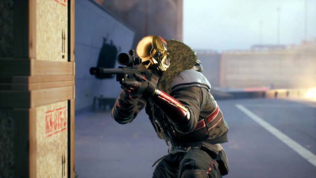 Обои картинки фото видео игры, rogue company, стрелок, маска, ящики, оружие