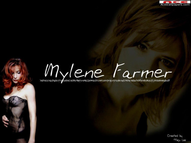Обои картинки фото музыка, mylene, farmer