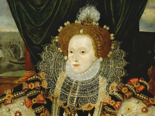 Картинка queen elizabeth george gower рисованные королева