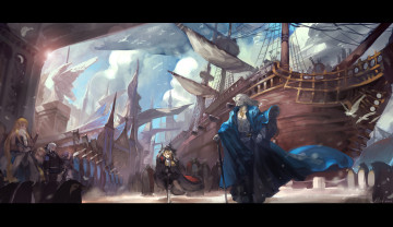 Картинка аниме pixiv fantasia sword regalia