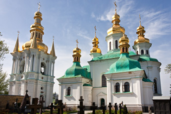 Картинка города киев+ украина купола