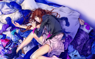 Картинка аниме final+fantasy zunko final fantasy hecatoncheir арт лежит девушка anime