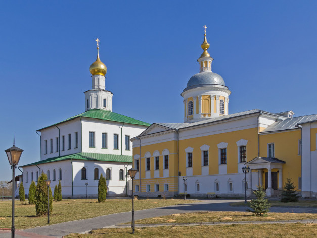 Обои картинки фото старо-голутвинский монастырь, города, - православные церкви,  монастыри, монастырь, коломна, старо-голутвинский