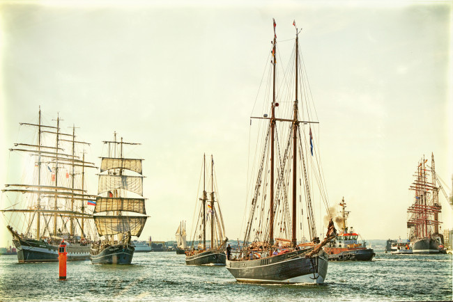 Обои картинки фото корабли, парусники, мачты, паруса