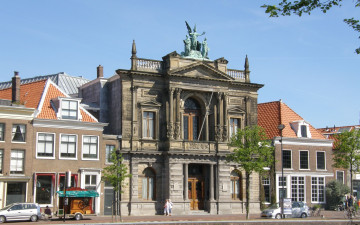 Картинка teylers museum города здания дома голландия