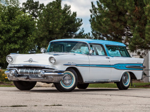 обоя автомобили, pontiac, 2-door, 1957г, chief, 2764df, star, custom, safari