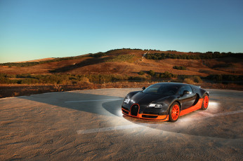 Картинка автомобили bugatti veyron суперкар блеск тюнинг super sport
