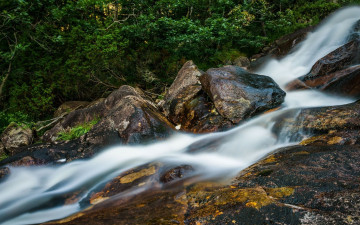 Картинка природа реки озера камни поток