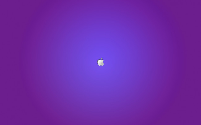 Обои картинки фото компьютеры, apple, градиент, логотип, яблоко, переход, цвета, фон