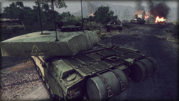 обоя видео игры, armored warfare, танк