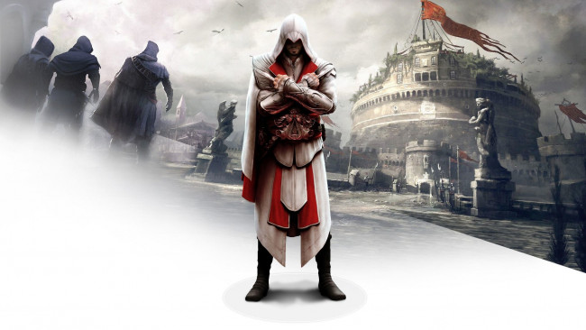 Обои картинки фото assassin`s creed unity, видео игры, персонажи