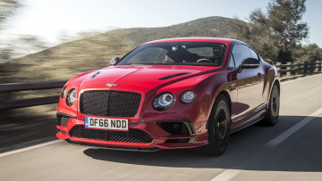 обоя bentley continental gt supersports coupe 2018, автомобили, bentley, 2018, coupe, supersports, gt, continental
