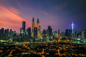 Картинка kuala+lumpur+city города куала-лумпур+ малайзия простор