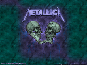 обоя музыка, metallica