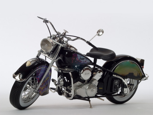 Обои картинки фото model, 348, indian, motorcycle, мотоциклы