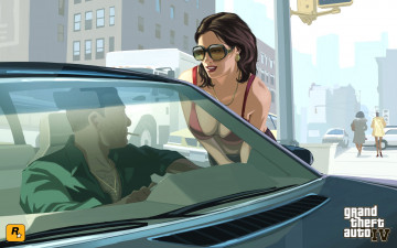 Картинка grand theft auto iv видео игры