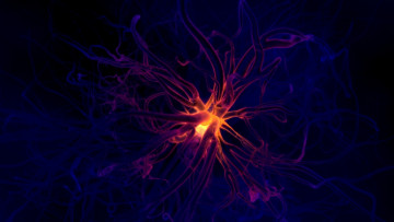Картинка 3д графика abstract абстракции вещество молекула свет