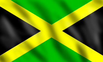 Картинка Ямайка разное флаги гербы желтый зеленый черный