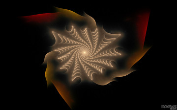 Картинка 3д графика fractal фракталы фрактал