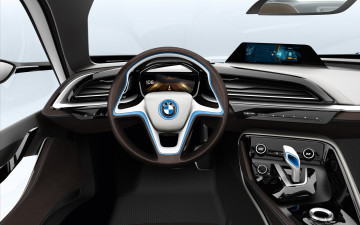 Картинка bmw i3 concept 2012 автомобили 3д i8
