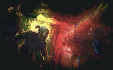 Картинка the witcher assassins of kings видео игры существа люди