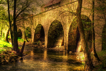 Картинка old bridge города мосты парк каменный мост