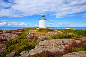 Картинка швеция вестра гёталанд природа маяки маяк