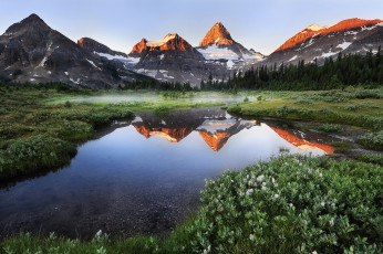 Картинка природа реки озера отражения небо озеро горы