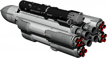 Картинка 3д графика modeling моделирование ракета энергия