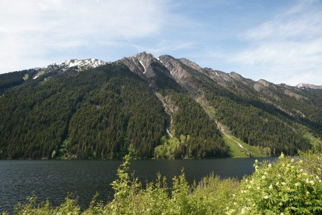 Обои картинки фото duffey, lake, канада, природа, горы