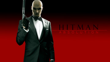Картинка видео игры hitman absolution пистолет мужчина