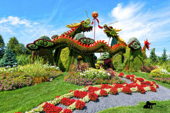 Картинка разное садовые+и+парковые+скульптуры фигура скульптура парк красиво пейзаж природа цветочная