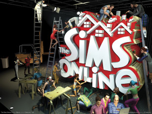 Картинка the sims online видео игры