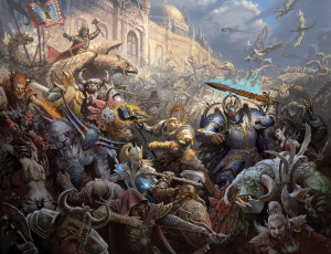 Картинка warhammer видео игры online битва сражение