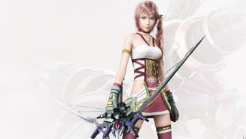 Картинка видео игры final fantasy xiii лук девушка