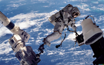Картинка космос астронавты космонавты мкс космонавт