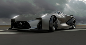 Картинка nissan+concept+2020+vision+gt автомобили 3д спорткар ниссан