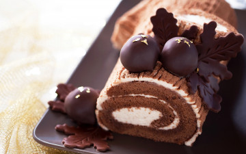 Картинка еда пирожные +кексы +печенье сладкое sweet biscuit chocolate baking roll бисквит пирожное рулет шоколад выпечка cake