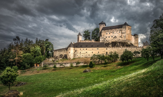 Обои картинки фото castle in lower austria, города, замки австрии, замок