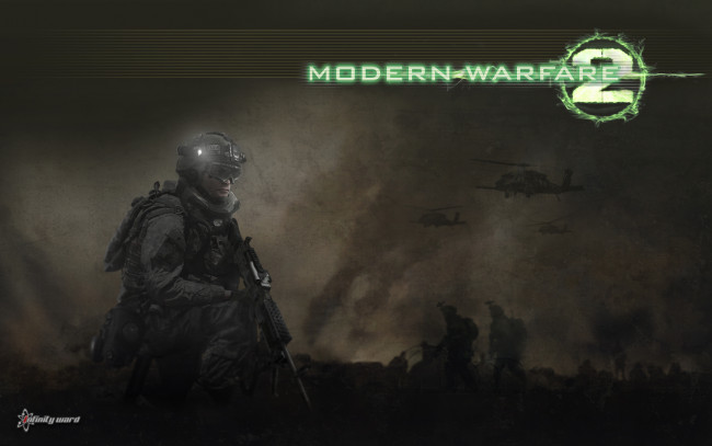 Обои картинки фото call, of, duty, modern, warfare, видео, игры