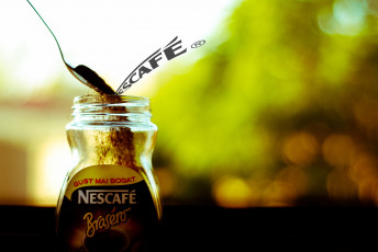 обоя nescafe, бренды, кофе